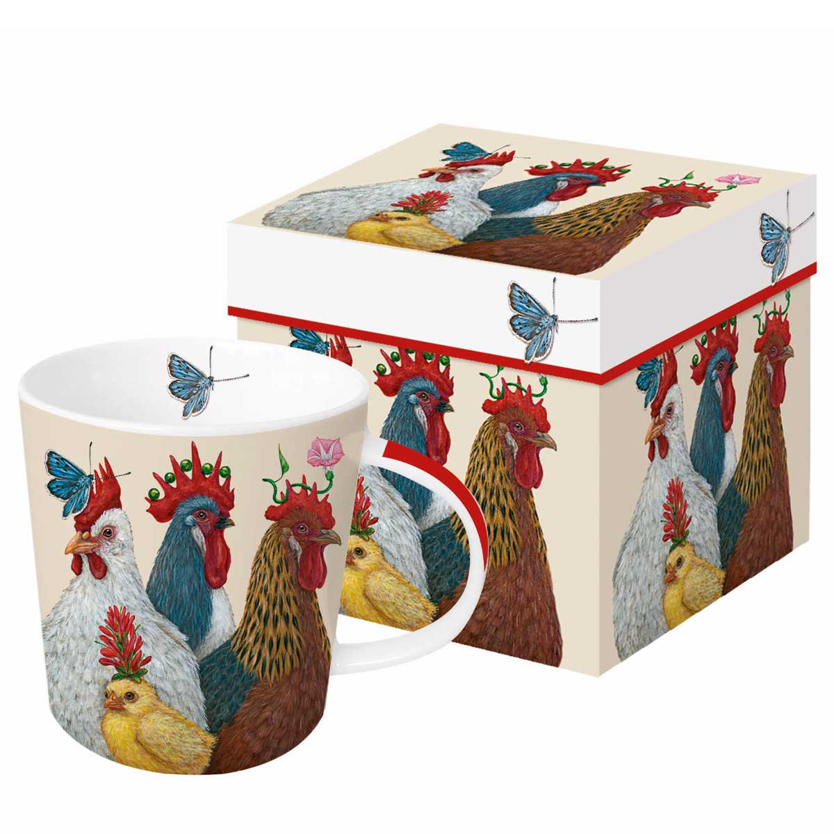 Party at the Coop - die große Porzellantasse von PPD