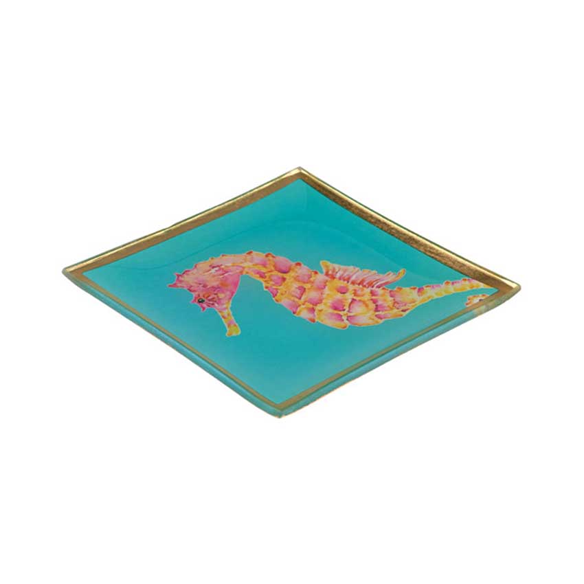 Love Plates - Glasteller "Seepferdchen" von Gift Company 