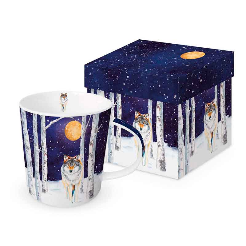 "Winter Wolf" -  Trend Mug und Geschenkebox von PPD