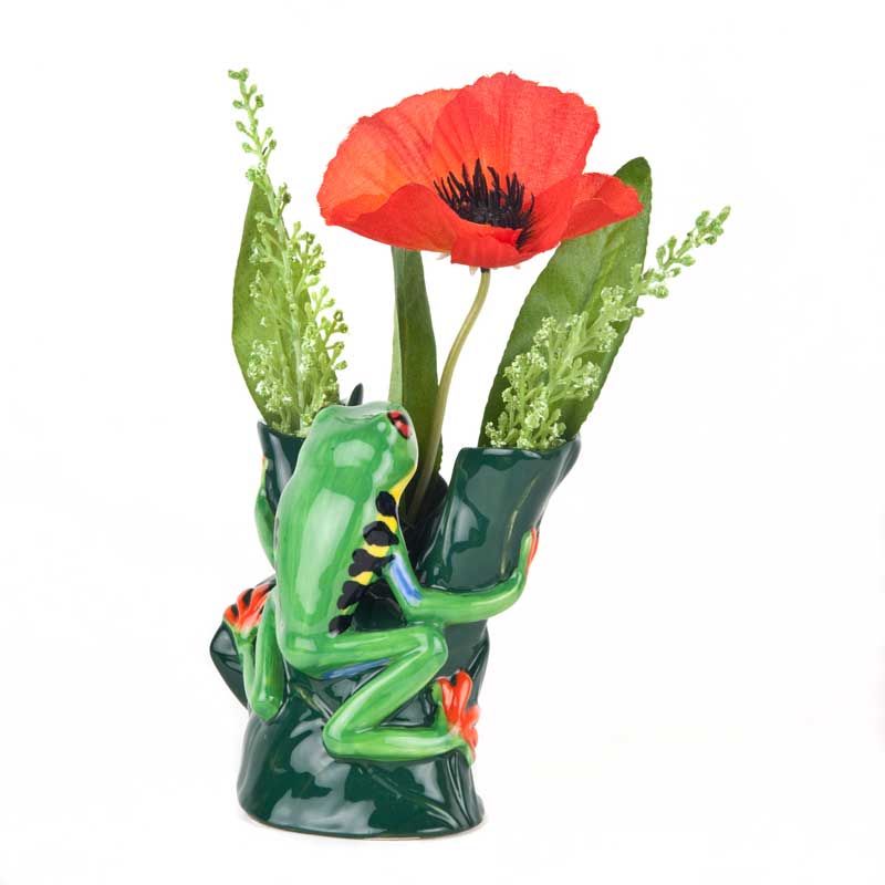 Tree Frog Mini Vase - von Quail Ceramics