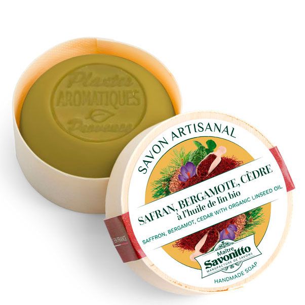 Savon Safran, Bergamotte & Zeder - von Maitre Savonitto