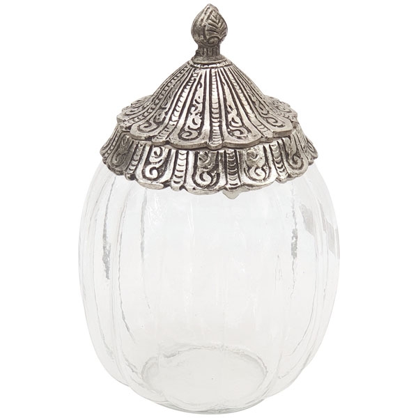 IRIDE 4- Glas - Bonboniere in Antikoptik IRIDE 4- Glas - Bonboniere in Antikoptik