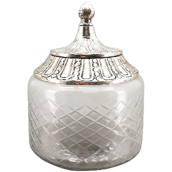 IRIDE 5- Glas - Bonboniere in Antikoptik IRIDE 5- Glas - Bonboniere in Antikoptik