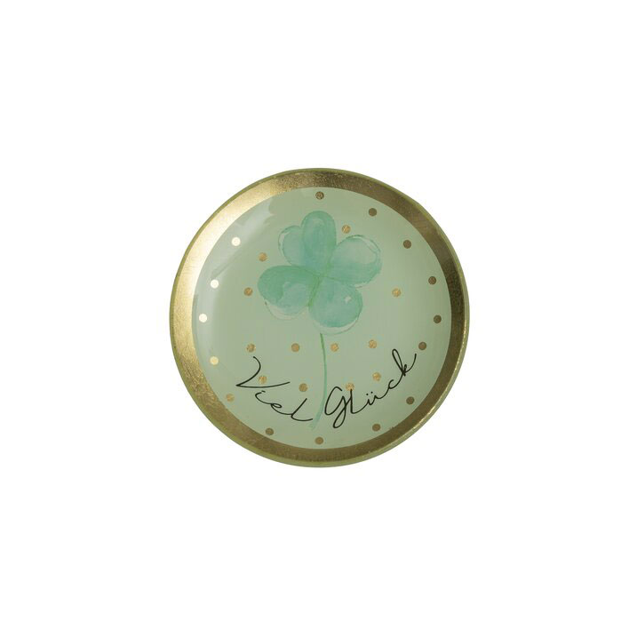 Love Plates - Glasteller "Viel Glück" von Gift Company Love Plates - Glasteller "Viel Glück" von Gift Company
