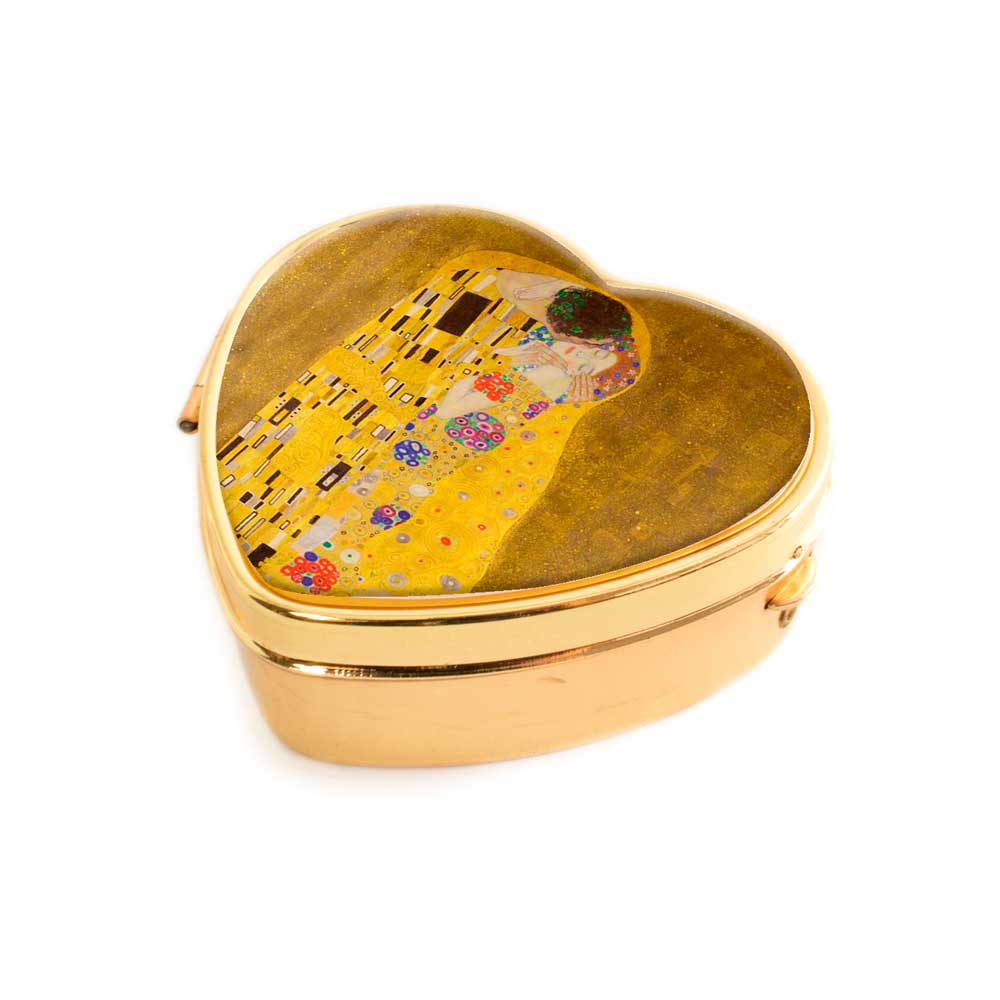 Pillendöschen"der Kuss" / Gustav Klimt