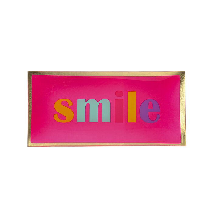 Love Plates - Glasteller "Smile" von Gift Company Love Plates - Glasteller "Smile" von Gift Company