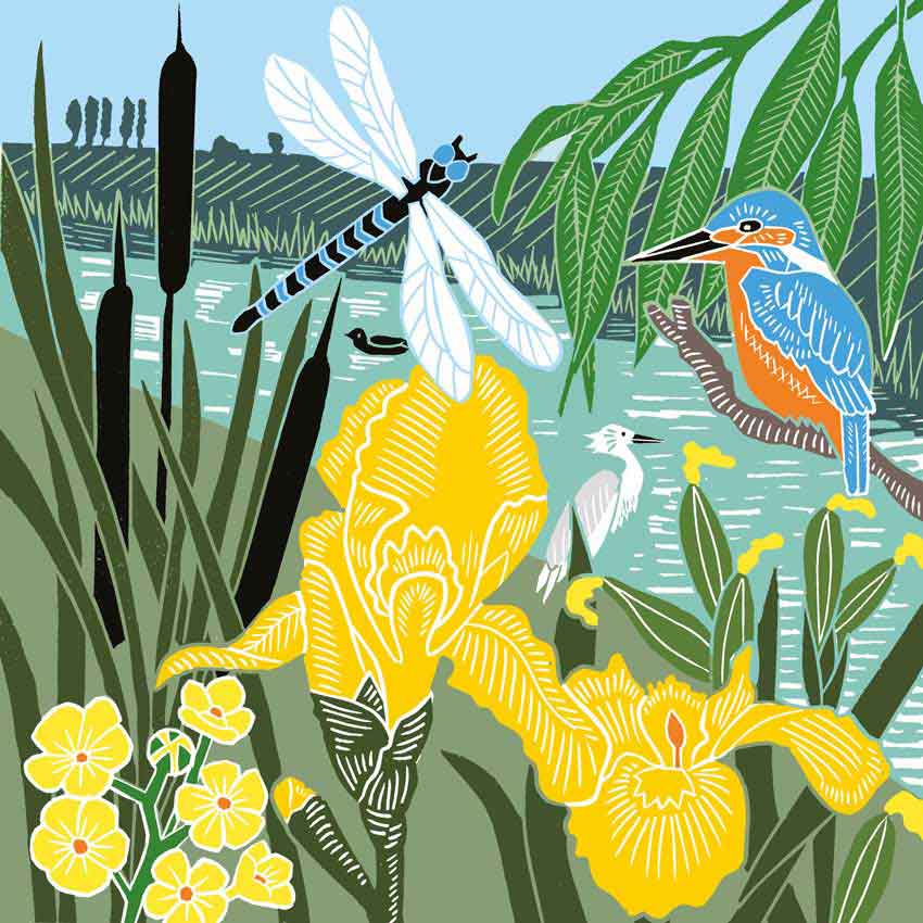 "Mississippi", große Papierservietten von PPD "Mississippi", große Papierservietten von PPD