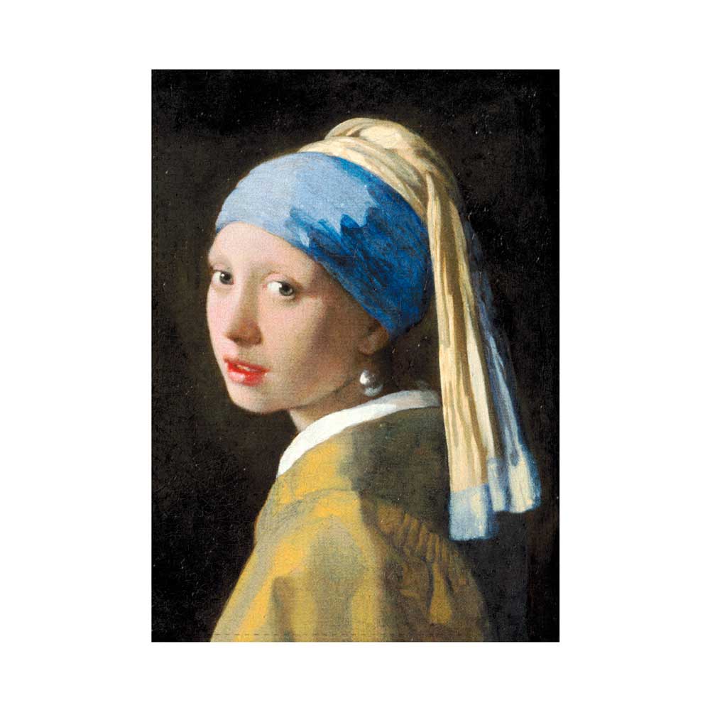 "Mädchen mit dem Perlenohrring" - Geschirrtuch / Johannes Vermeer