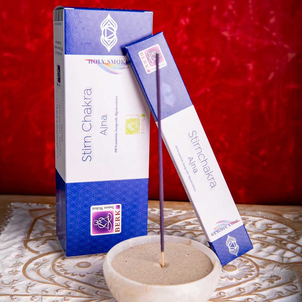 Räucherstäbchenset "Stirnchakra" aus der Chakra Line - Räucherwerke von Berk