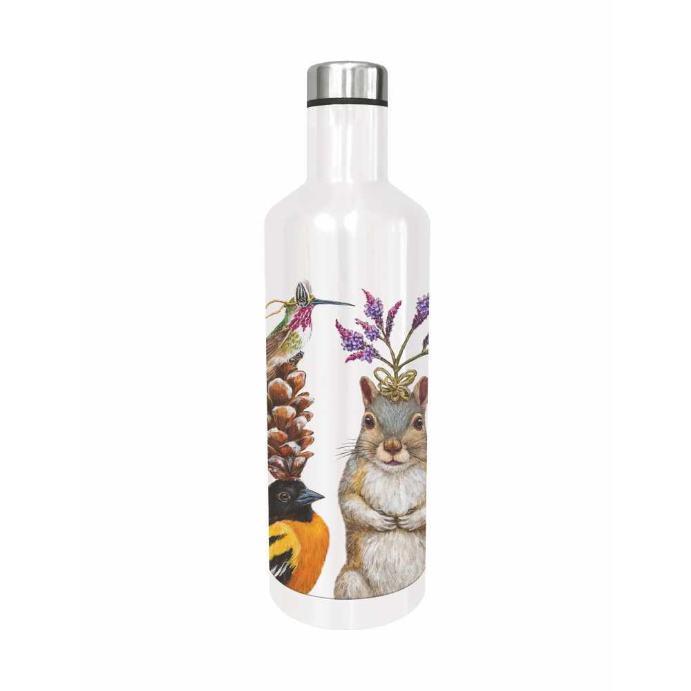 "Party Snacks" / Edelstahl - Trinkflasche von Paperproducts Design "Party Snacks" / Edelstahl - Trinkflasche von Paperproducts Design