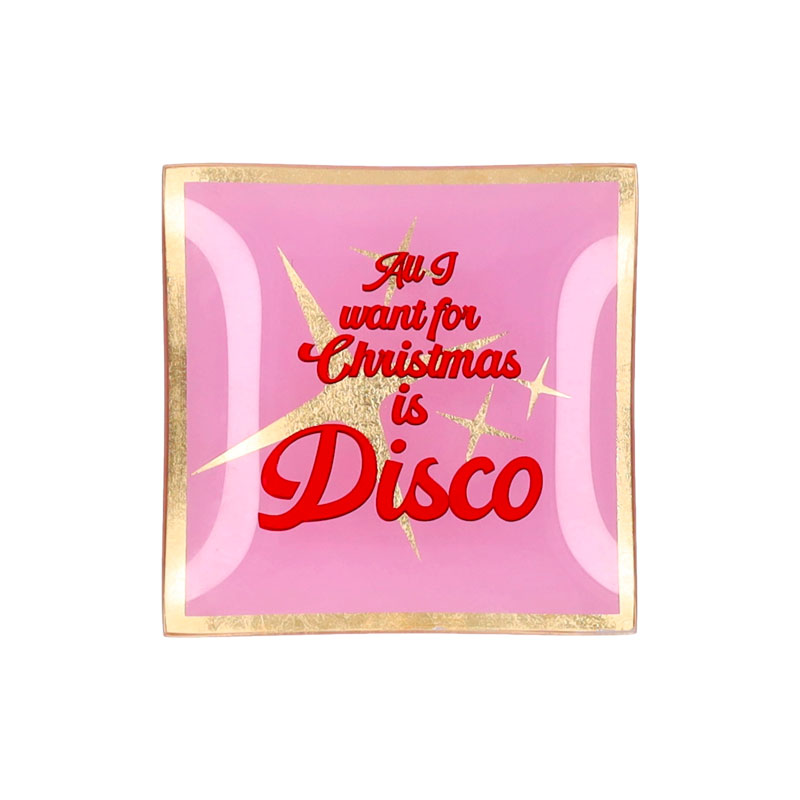 Love Plates - Glasteller "All I want for christmas" von Gift Company Love Plates - Glasteller "All I want for christmas" von Gift Company