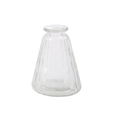 Mini Vase "Cone" - klares Glas - von Miljögarden