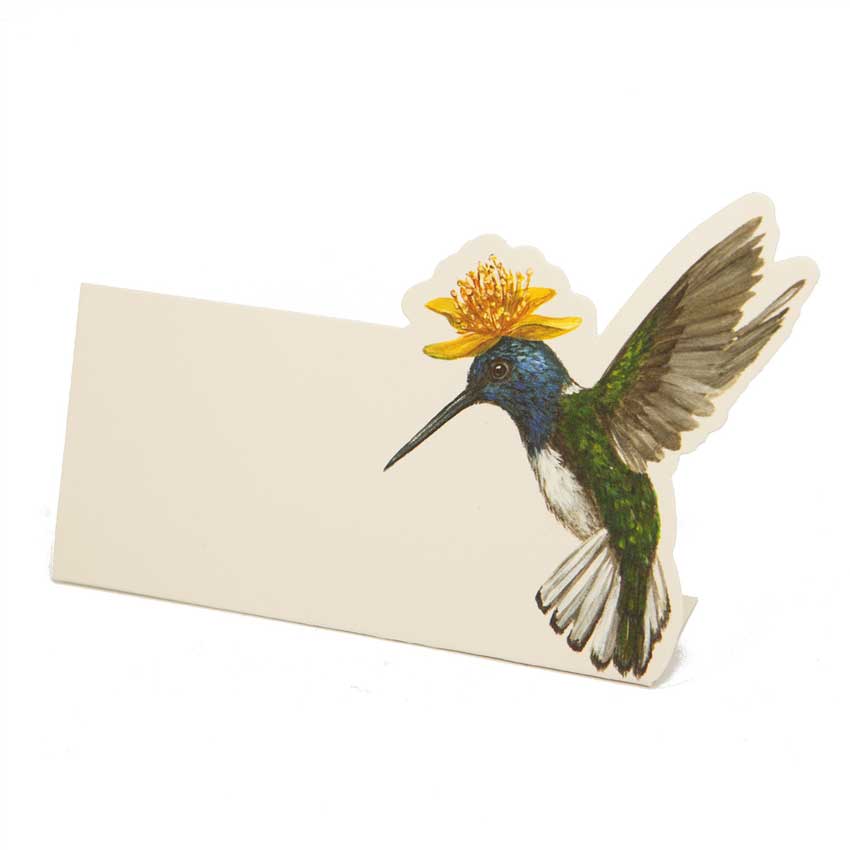 Place Card - Tischkarten aus Papier "NEW JUMBO HUMMINGBIRD" von Hester & Cook 