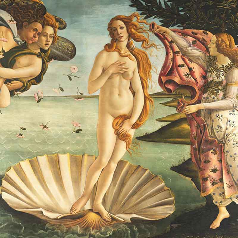  "Birth of Venus", große Papierservietten von PPD