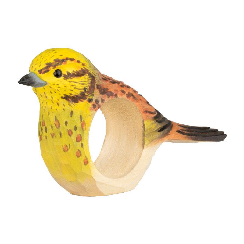 Serviettenring Goldammer - Handwerkskunst von Wildlife Garden