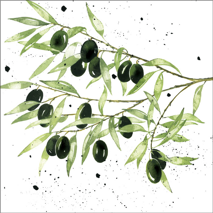  "Olives", große Papierservietten von PPD 