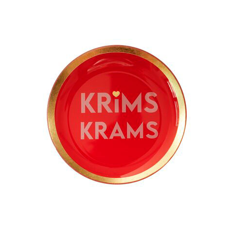 Love Plates - Glasteller "Krims Krams" von Gift Company Love Plates - Glasteller "Krims Krams" von Gift Company