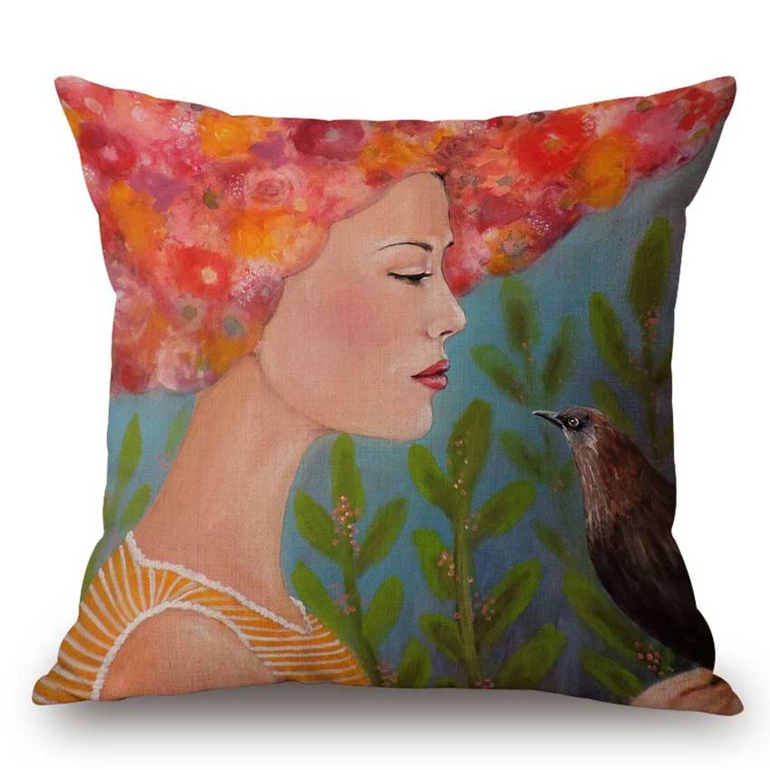 Sofakissen / Dekokissenhülle "Andrea" -  45 cm x 45 cm Sofakissen / Dekokissenhülle "Andrea" -  45 cm x 45 cm