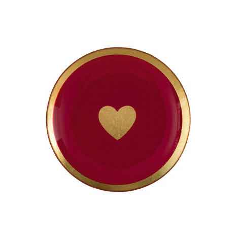 Love Plates - Glasteller "Herz rund" von Gift Company Love Plates - Glasteller "Herz rund" von Gift Company