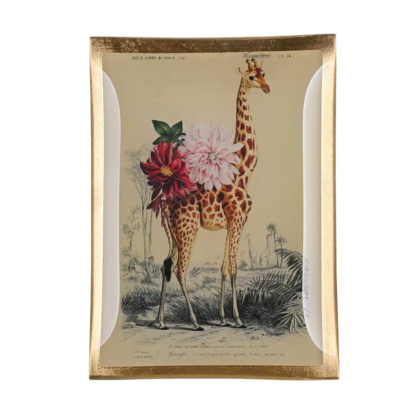 Love Plates - Glasteller "Giraffe" von Gift Company Love Plates - Glasteller "Giraffe" von Gift Company
