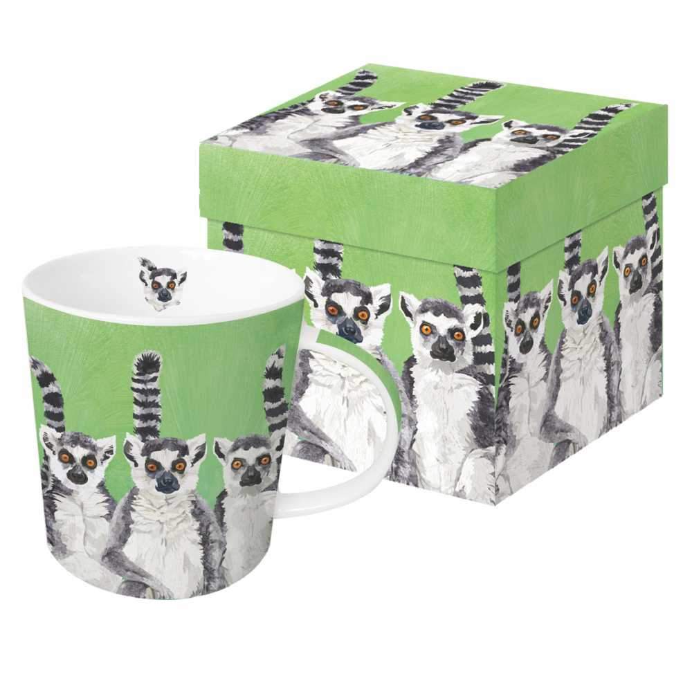 Lemur Amigos - Trend Mug & Geschenkebox von PPD Lemur Amigos - Trend Mug & Geschenkebox von PPD