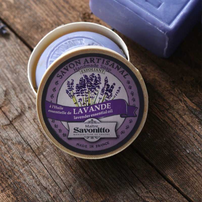 Savon exfoliant Lavande - Lavendelseife von Maitre Savonitto