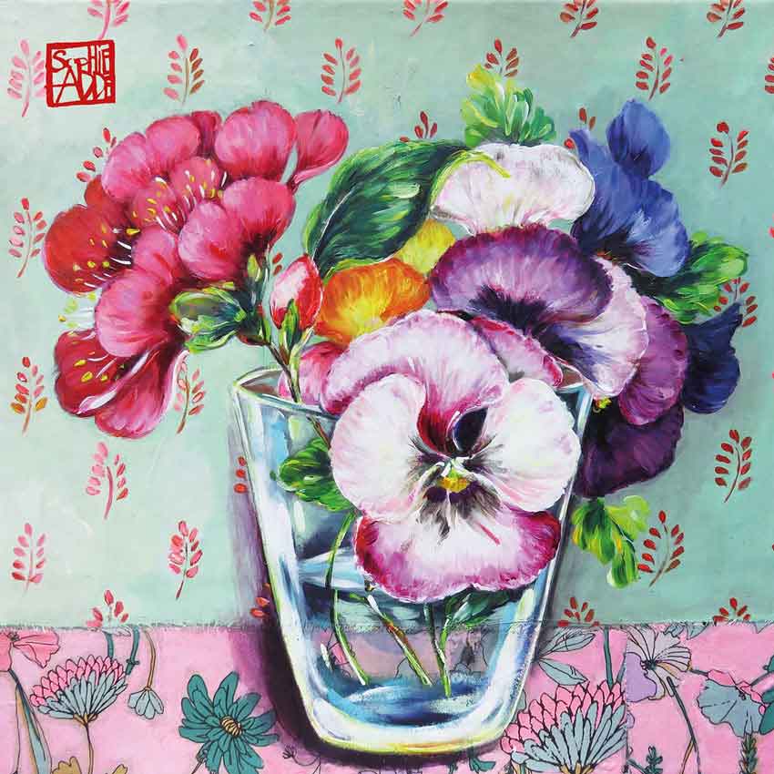 "Madeleine", große Papierservietten  von PPD "Madeleine", große Papierservietten  von PPD