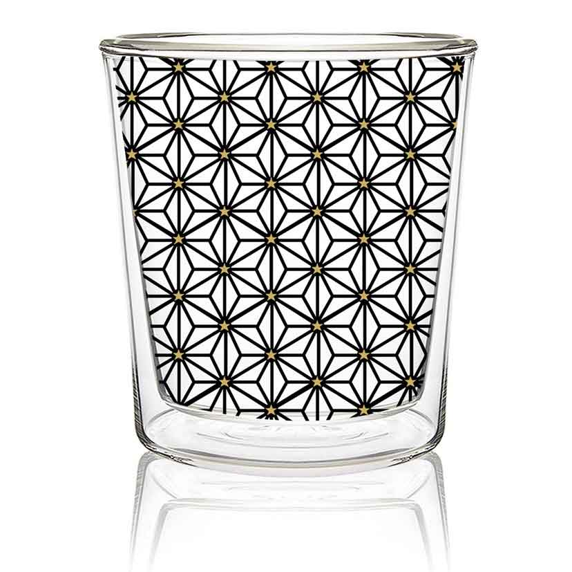 Ginza black real gold - Double wall Trend Glas von PPD Ginza black real gold - Double wall Trend Glas von PPD