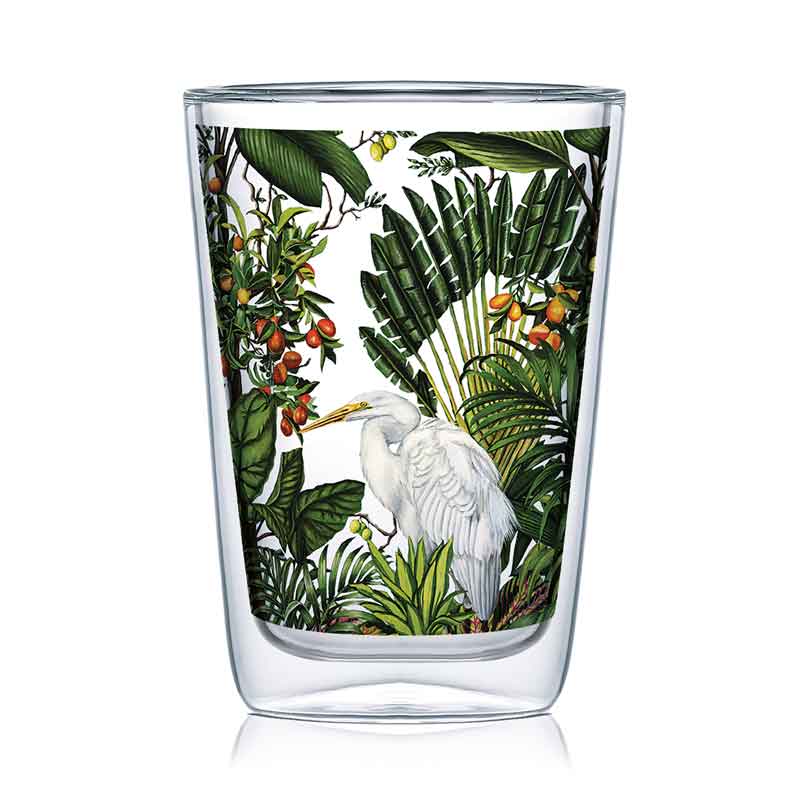 Egret Island - Latte Macchiato Glas von PPD 