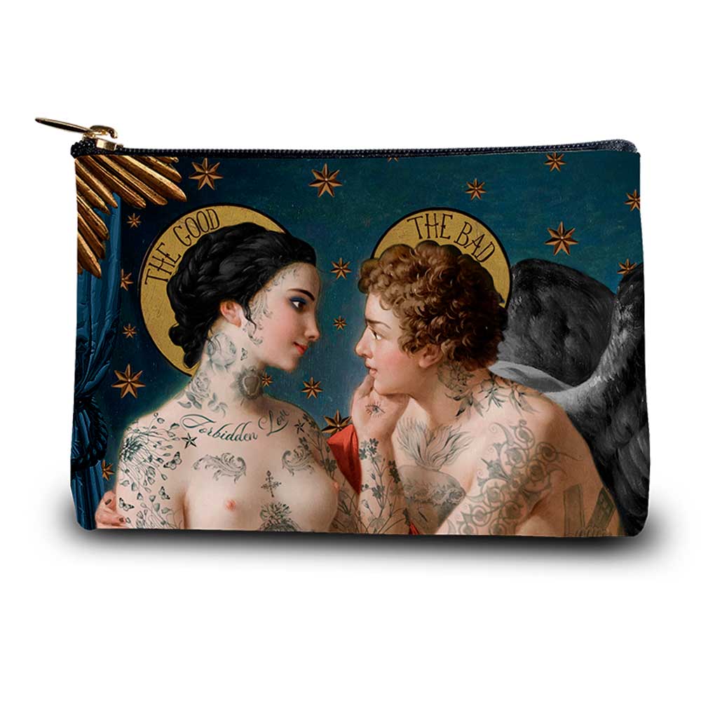 Geldbörse / Schmucktäschchen "L’un Contre L’être" von Voglio Bene