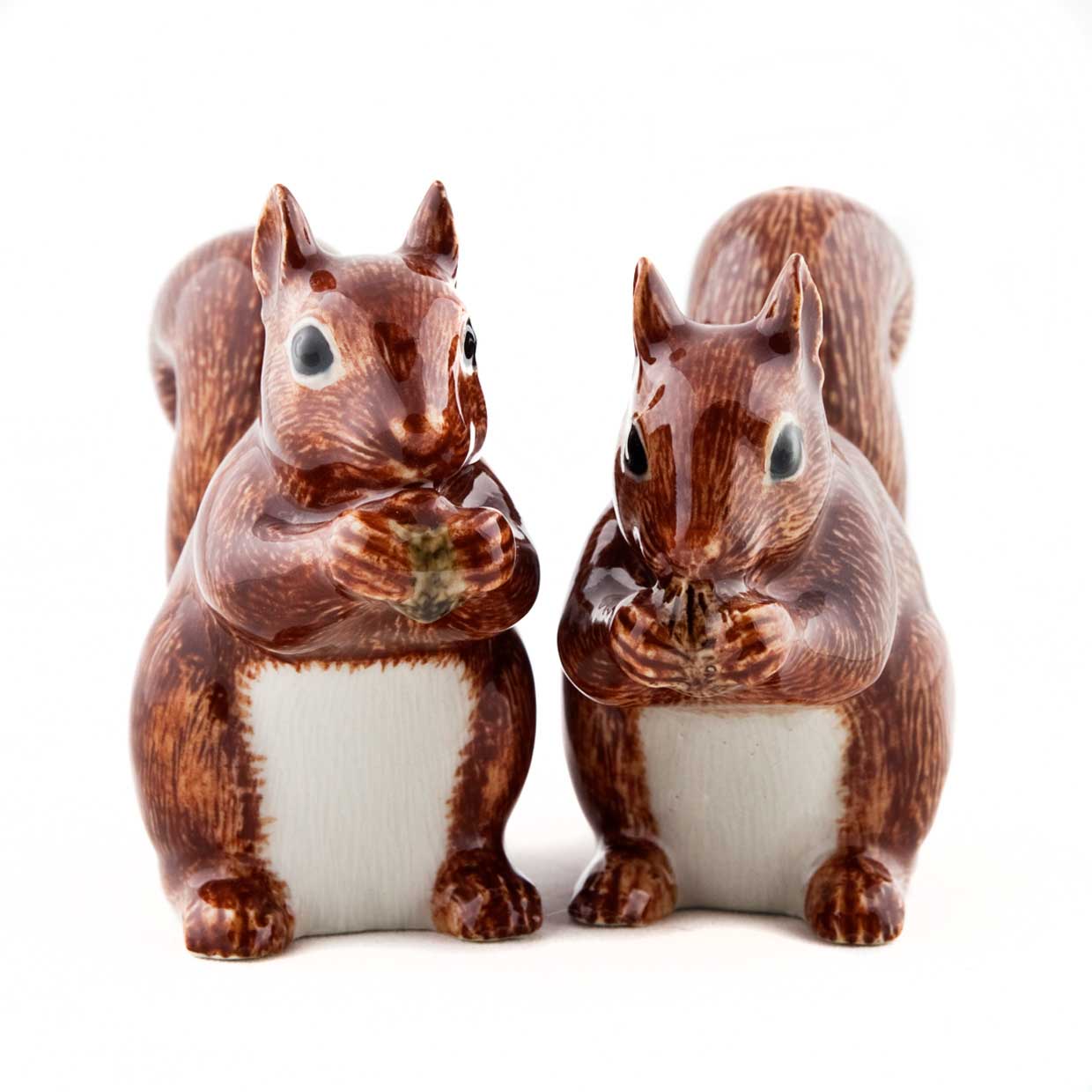 Eichhörnchen / Squirrel - die Salz und Pfeffer Streuer von Quail Ceramics