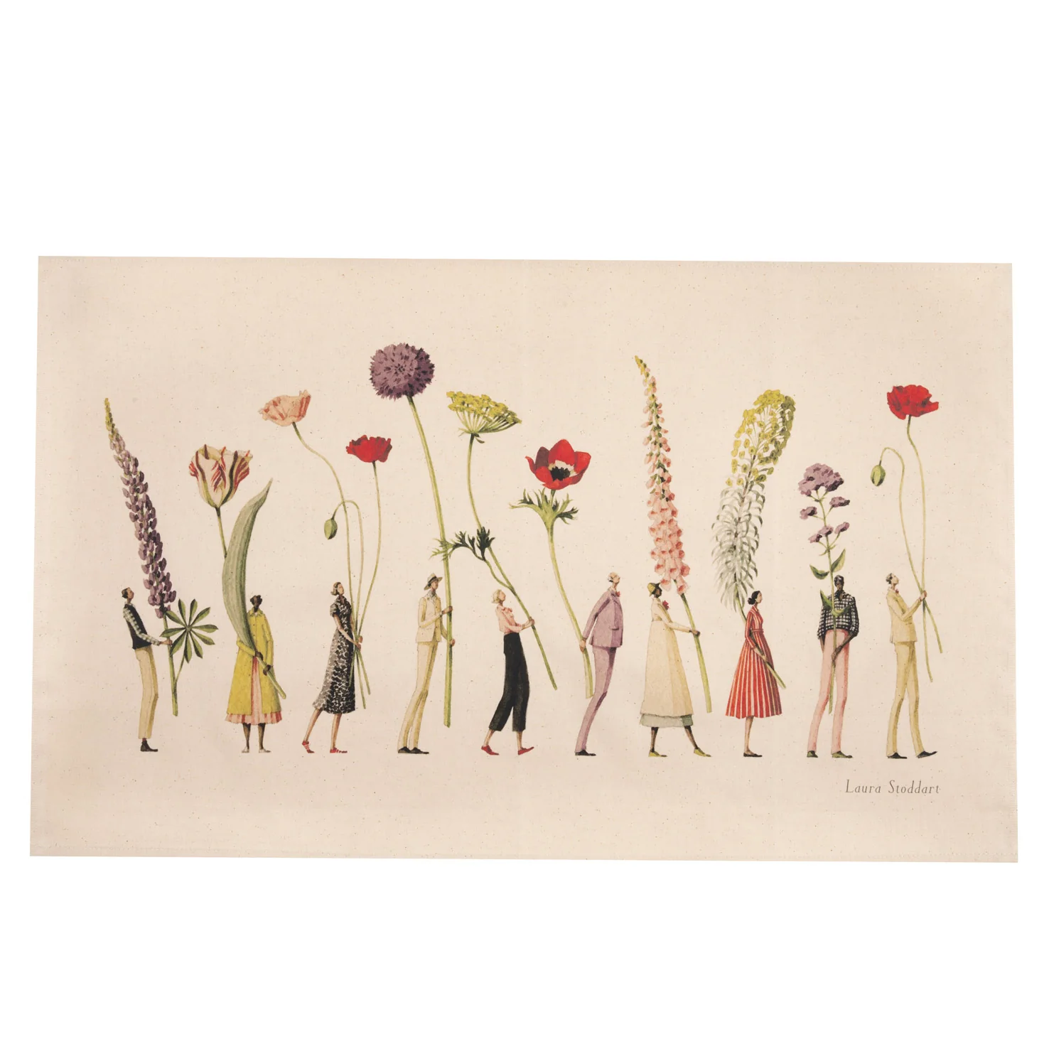 "CHELSEA PARADE" - Geschirrtuch von Laura Stoddart