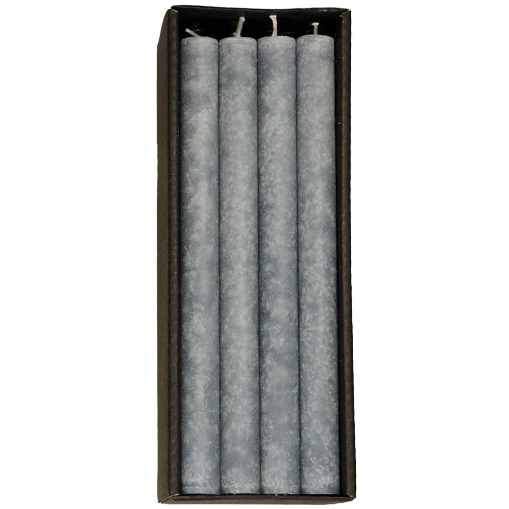 Schulthess Stabkerzen - Farbwelt Dunkelgrau