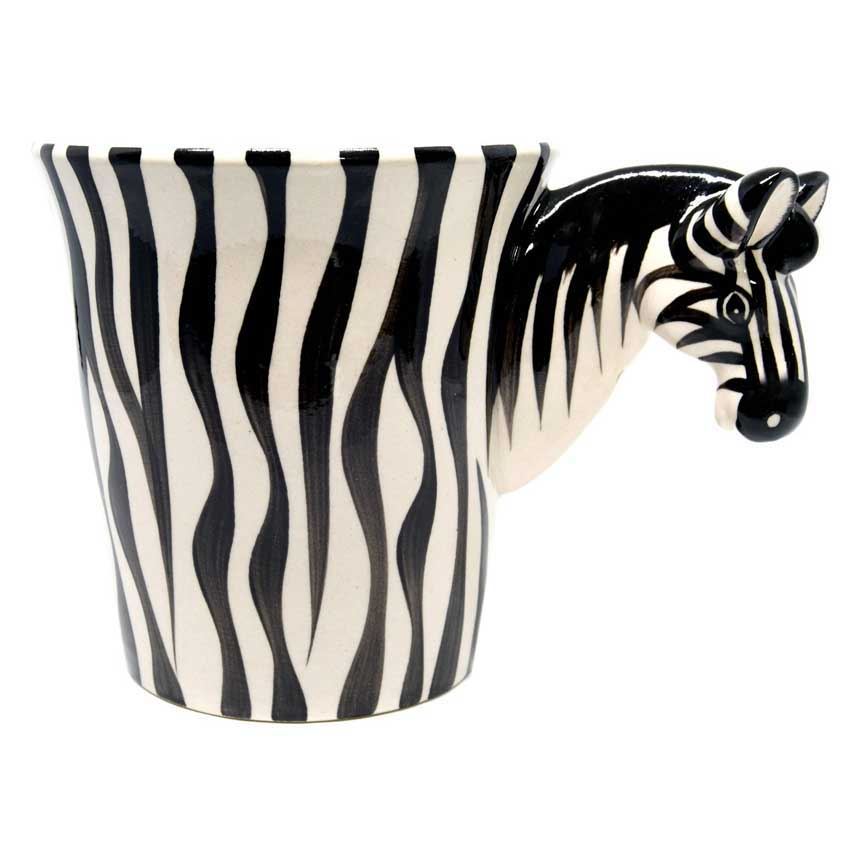 Zebra /  Porzellan - Keramiktasse Zebra /  Porzellan - Keramiktasse