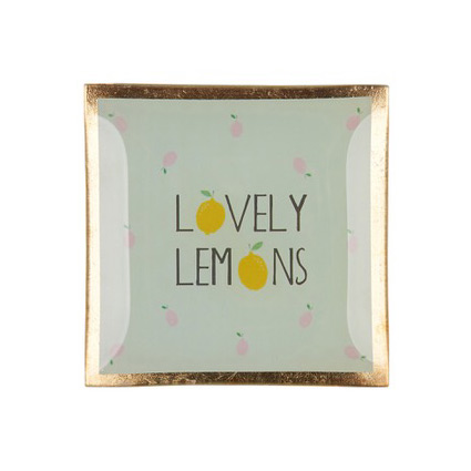 Love Plates - Glasteller "Lovely Lemons" von Gift Company Love Plates - Glasteller "Lovely Lemons" von Gift Company