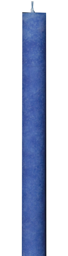 Schulthess Stabkerzen - Farbwelt Himmelblau