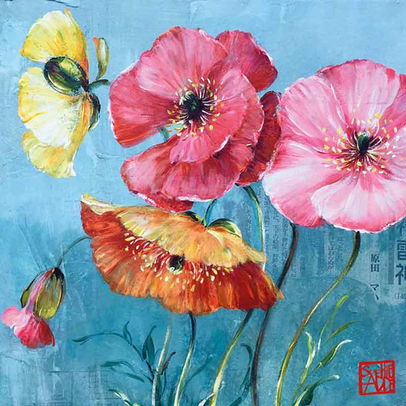 "Pavot", große Papierservietten von PPD "Pavot", große Papierservietten von PPD