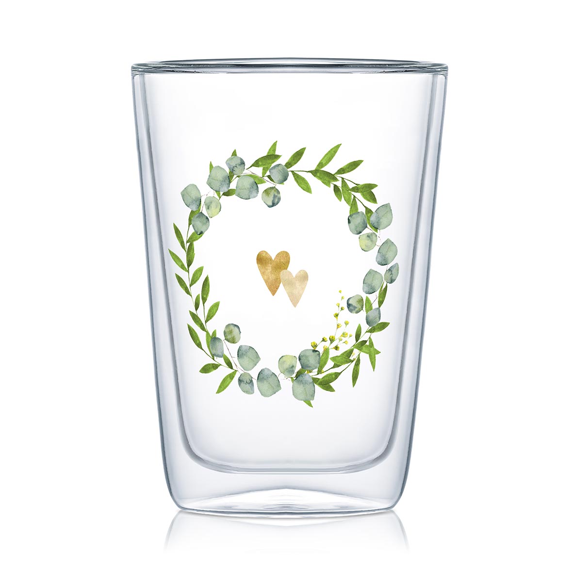 Two Hearts - Latte Macchiato Glas von PPD Two Hearts - Latte Macchiato Glas von PPD