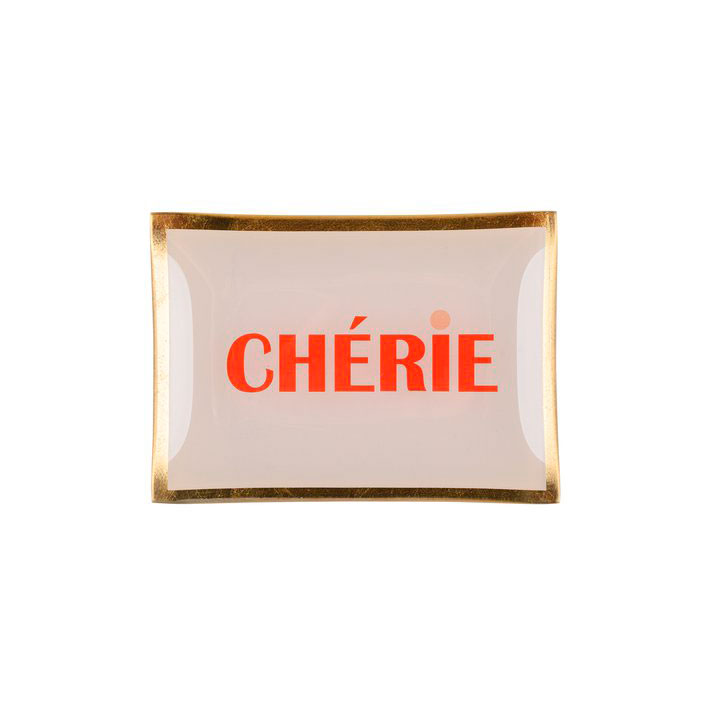 Love Plates - Glasteller "Cherie" von Gift Company 