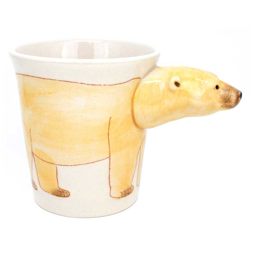 Eisbär /  Porzellan - Keramiktasse Eisbär /  Porzellan - Keramiktasse