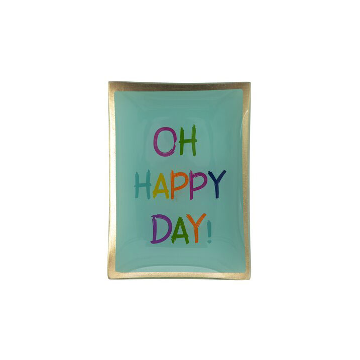 Love Plates - Glasteller "Oh happy day" von Gift Company Love Plates - Glasteller "Oh happy day" von Gift Company