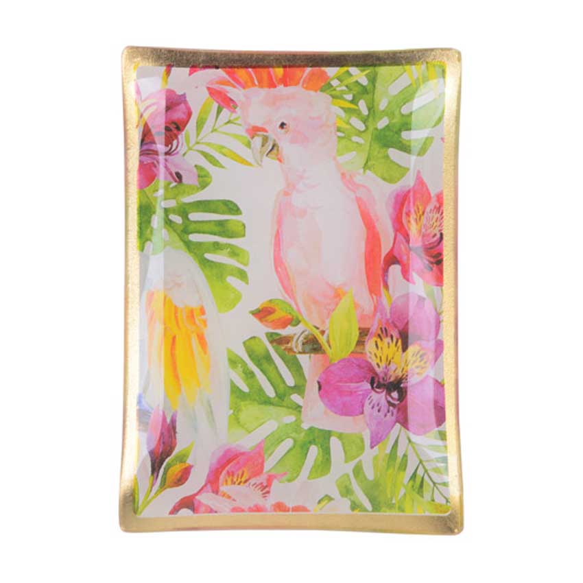 Love Plates - Glasteller "Birds" von Gift Company