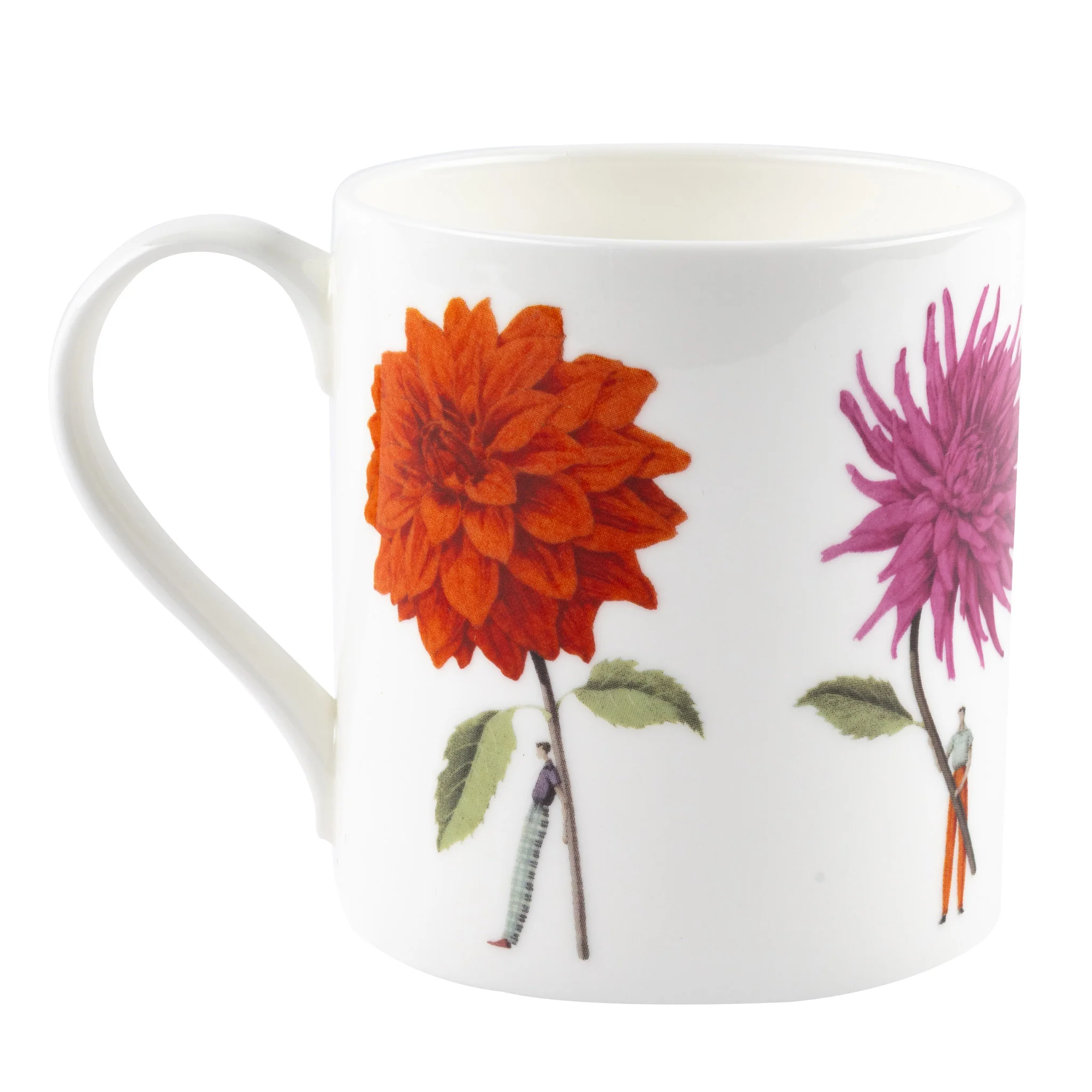 IN BLOOM DAHLIAS - edle Porzellantasse von Laura Stoddart