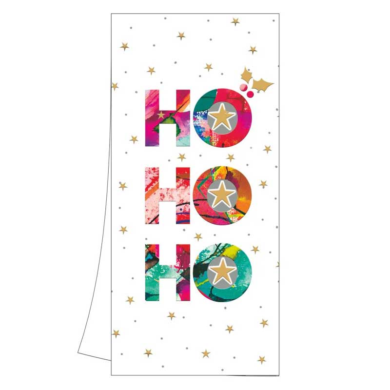 "Ho Ho Ho" - Geschirrtuch von Paperproducts Design