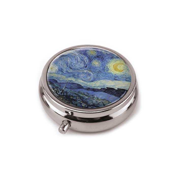 Pillendöschen"Sternennacht"  / Vincent van Gogh