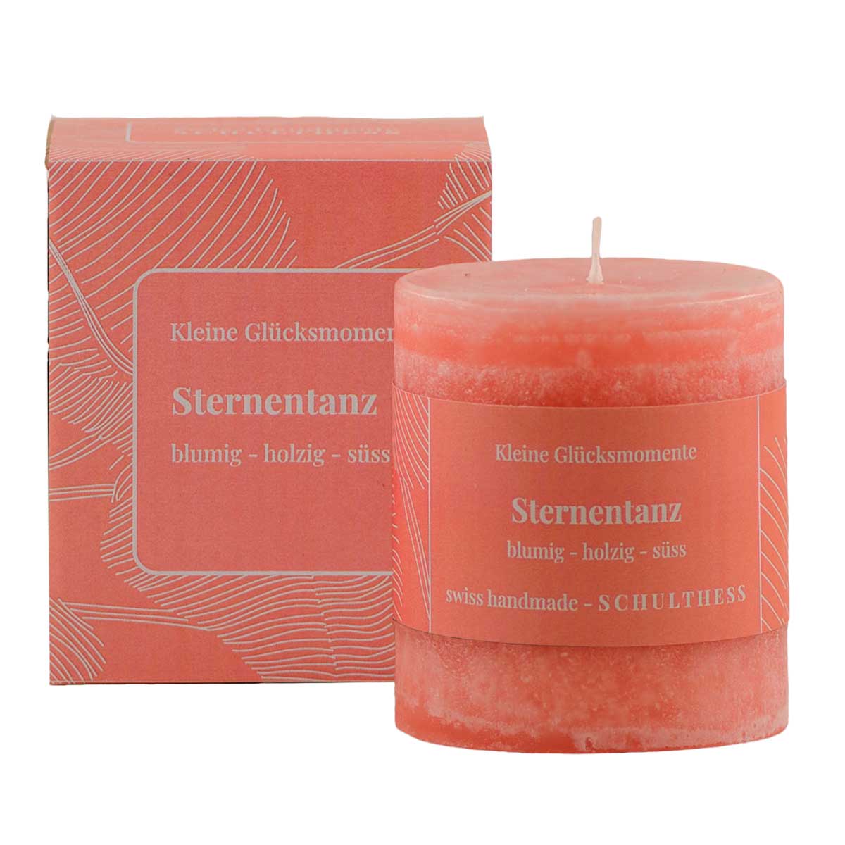 kleine Glücksmomente / Schulthess Duftkerze "Sternentanz"