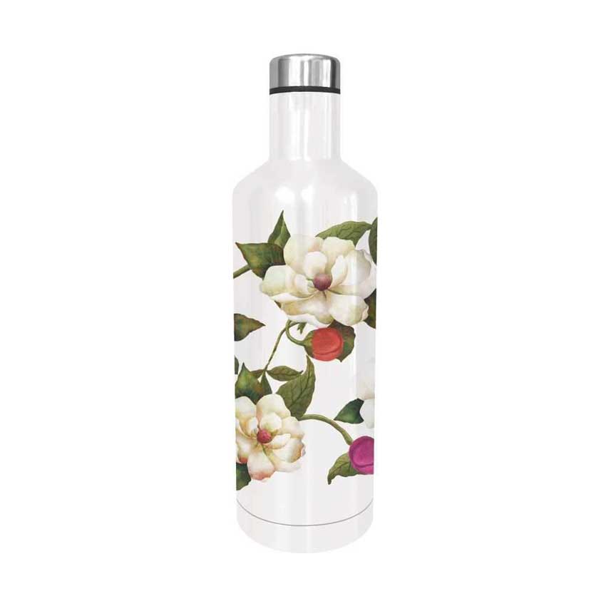 "Southern Magnolias" / Edelstahl - Trinkflasche von Paperproducts Design "Southern Magnolias" / Edelstahl - Trinkflasche von Paperproducts Design