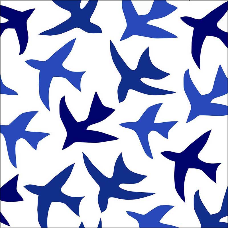  "Maritime Birds", große Papierservietten von PPD
