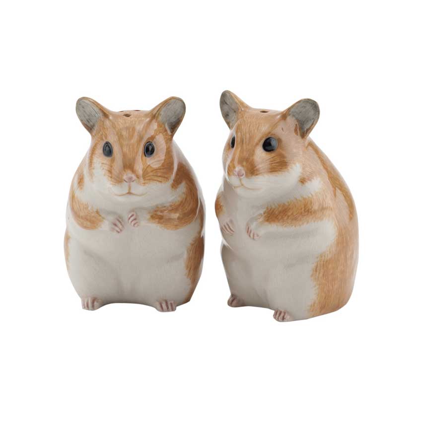Hamster - die Salz und Pfeffer Streuer von Quail Ceramics  