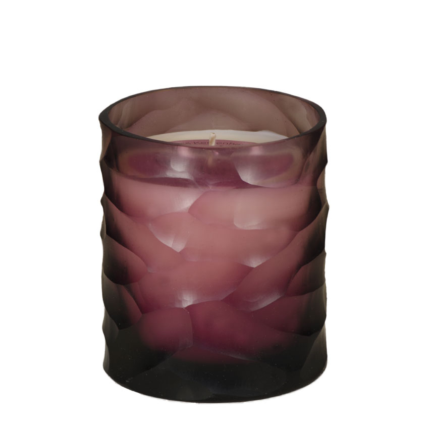 Duft Mandelblüte in 2 Größen / Pattern Zylinder - Schulthess Duftkerze im Glas